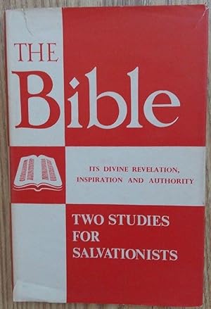 Seller image for THE BIBLE, ITS DIVINE REVELATION, INSPIRATION AND AUTHORITY for sale by Happyfish Books