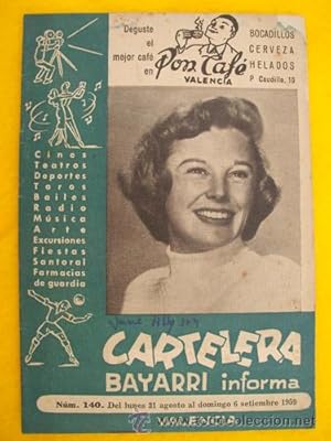 CARTELERA BAYARRI. Núm 140 - Mayo 1959