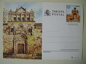 Hospital de Santa Cruz - Toledo. Tarjeta Entero Postal sin circular