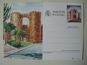 Murallas - Avila. Tarjeta Entero Postal sin circular