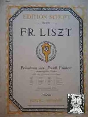 FR.LISZT : Präladium aus Zwölf Etüden, schwierigsten Grades. Partitura para Piano