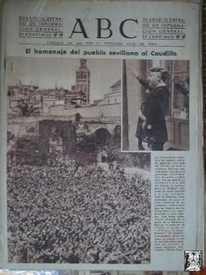 ABC DIARIO ILUSTRADO DE INFORMACION GENERAL. Nº11605 Mayo de 1943