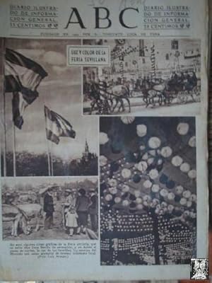 ABC DIARIO ILUSTRADO DE INFORMACION GENERAL. Nº11598 Abril de 1943