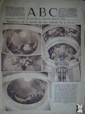 ABC DIARIO ILUSTRADO DE INFORMACION GENERAL. Nº11587 Abril de 1943