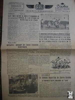 Seller image for GOL DIARIO DEPORTIVO. Ao II nm 232 sabado 2 de mayo 1941 for sale by LIBRERA MAESTRO GOZALBO