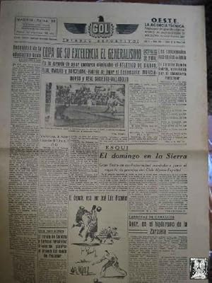 Seller image for GOL DIARIO DEPORTIVO. Ao II nm 246 lunes 19 de mayo 1941 for sale by LIBRERA MAESTRO GOZALBO