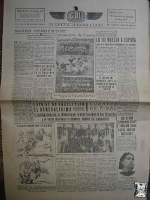 Seller image for GOL DIARIO DEPORTIVO. Ao II nm 258 lunes 2 de junio 1941 for sale by LIBRERA MAESTRO GOZALBO