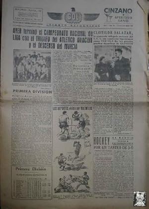 Seller image for GOL DIARIO DEPORTIVO. Ao II nm 181 lunes 3 de marzo 1941 for sale by LIBRERA MAESTRO GOZALBO