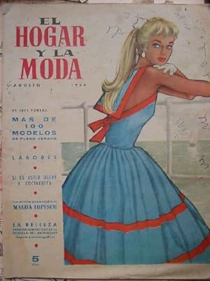 EL HOGAR Y LA MODA. Agosto 1954. Nº 1311