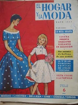 EL HOGAR Y LA MODA. Mayo 1957. Nº 1344
