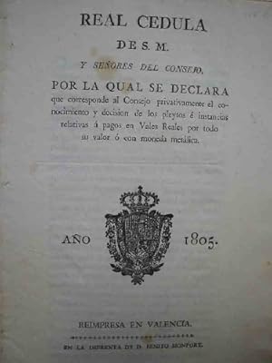 DOCUMENTO Original : REAL CEDULA DE S.M.Don Carlos - Royal Charter