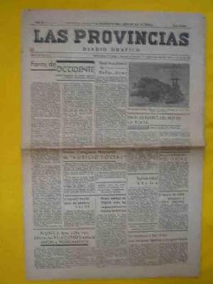 LAS PROVINCIAS. Diario Gráfico. Nº 30663. Diciembre 1939