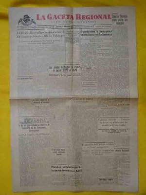 LA GACETA REGIONAL. Diario Nacional de Salamanca. Nº 7400. 1944