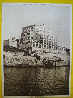 LÁMINA tipo postal - PALMA DE MALLORCA - Hotel Mediterráneo