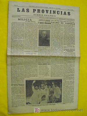 LAS PROVINCIAS. Diario Gráfico. 21 abril 1939.