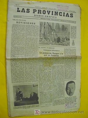 LAS PROVINCIAS. Diario Gráfico. 28 marzo 1936.