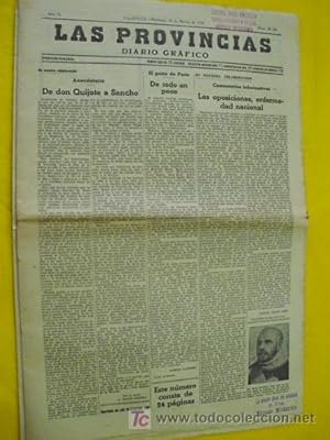 LAS PROVINCIAS. Diario Gráfico. 15 marzo 1936