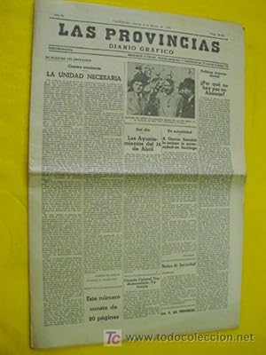 LAS PROVINCIAS. Diario Gráfico. 5 marzo 1936