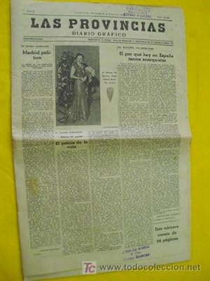 LAS PROVINCIAS. Diario Gráfico. 26 enero 1936