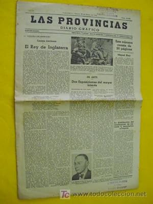 LAS PROVINCIAS. Diario Gráfico. 23 enero 1936