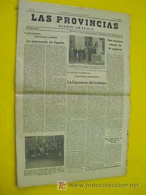 LAS PROVINCIAS. Diario Gráfico. 2 enero 1936