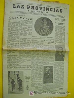 LAS PROVINCIAS. Diario Gráfico. 11 noviembre 1934