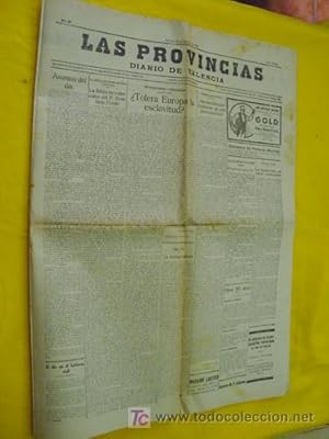 LAS PROVINCIAS. Diario de Valencia. 25 octubre 1930