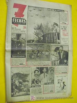 7 FECHAS. El Periódico de Toda la Semana. Nº 392. Abril 1957