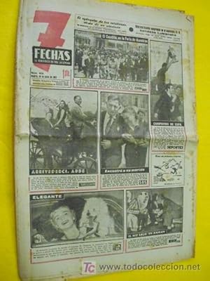 7 FECHAS. El Periódico de Toda la Semana. Nº 403. Junio 1957