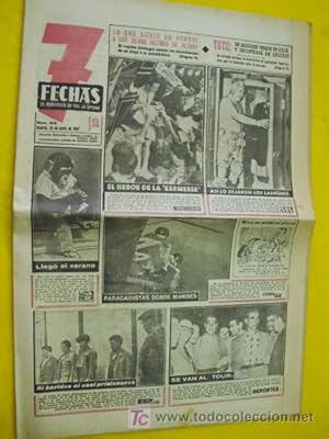 7 FECHAS. El Periódico de Toda la Semana. Nº 404. Junio 1957