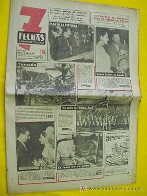 7 FECHAS. El Periódico de Toda la Semana. Nº 393. Abril 1957