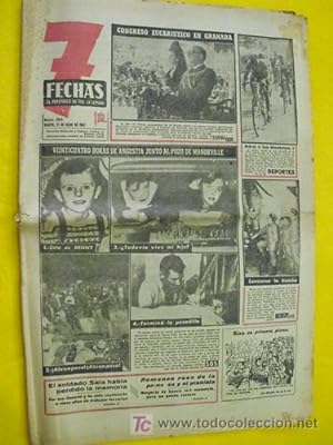 7 FECHAS. El Periódico de Toda la Semana. Nº 399. Mayo 1957
