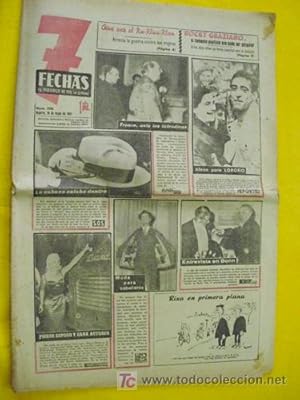 7 FECHAS. El Periódico de Toda la Semana. Nº 398. Mayo 1957