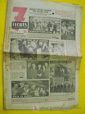 7 FECHAS. El Periódico de Toda la Semana. Nº 417. Septiembre 1957