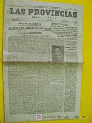 LAS PROVINCIAS. Diario Gráfico. 9 Agosto 1939.