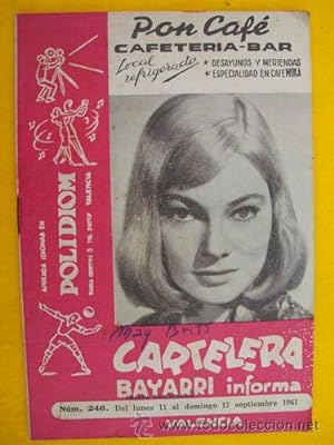CARTELERA BAYARRI. Núm 246 - Septiembre 1961