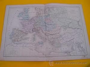 Antiguo Mapa - Old Map : EUROPE pour les Guerres de la Republique et de l'Empire