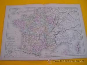 Antiguo Mapa - Old Map : FRANCE divisée en 32 Gouvernements