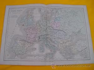 Antiguo Mapa - Old Map : EUROPE FÉODALE pendant les XI et XII
