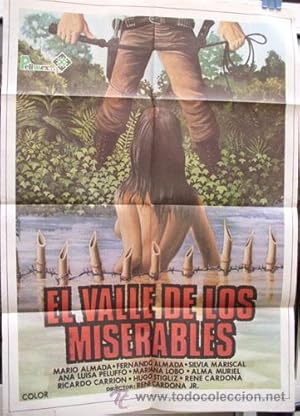 Seller image for Cartel cine - Movie Poster : EL VALLE DE LOS MISERABLES - Original for sale by LIBRERA MAESTRO GOZALBO