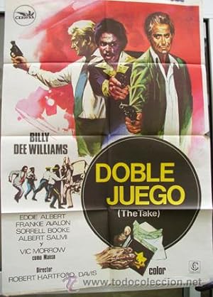 Seller image for Cartel cine - Movie Poster : DOBLE JUEGO (The Take) - Original for sale by LIBRERA MAESTRO GOZALBO