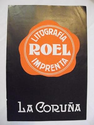 Hoja revista - Magazine Sheet : LITOGRAFIA ROEL IMPRENTA - La Coruña