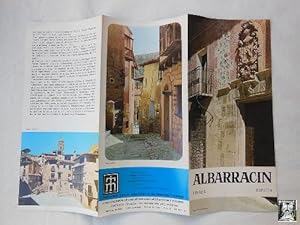 Folleto Publicidad - Advertising Brochure : ALBARRACIN. Teruel