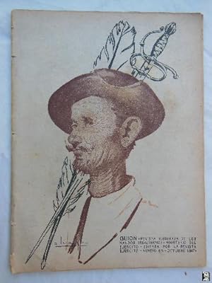 GUIÓN. Revista Ilustrada de los Mandos Subalternos. Núm 65, Octubre 1947. Dedicado a Cervantes y ...