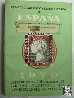 CATÁLOGO UNIFICADO Y ESPECIALIZADO DE ESPAÑA Y DEPENDENCIAS POSTALES 1970