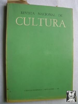 REVISTA NACIONAL DE CULTURA. Nº 164. 1964