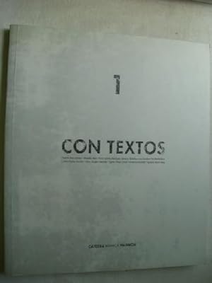 CON TEXTOS. Revista de arquitectura. Nº 1