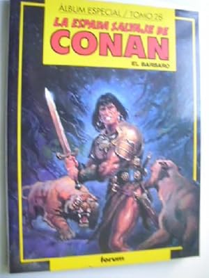 LA ESPADA SALVAJE DE CONAN EL BÁRBARO. Album Especial, con nº 125, 126 y 127 . Tomo 28