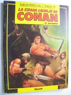 LA ESPADA SALVAJE DE CONAN EL BÁRBARO. Album Especial, con nº 99 y 100. Tomo 19