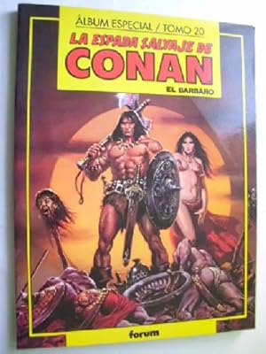 LA ESPADA SALVAJE DE CONAN EL BÁRBARO. Album Especial, con nº 101, 102 y 103. Tomo 20